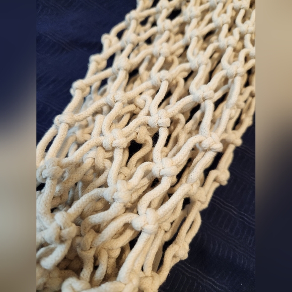 Macrame Mini Tote - Picture 7 of 7